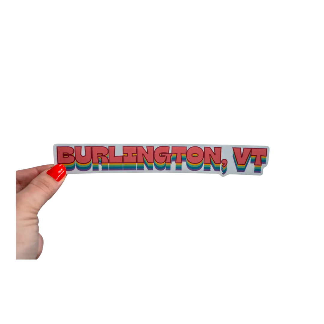 Burlington, VT Sticker