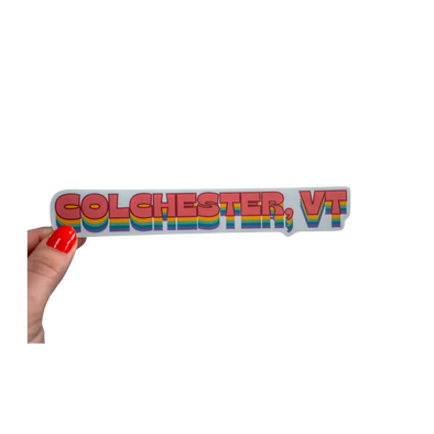 Colchester, VT Sticker