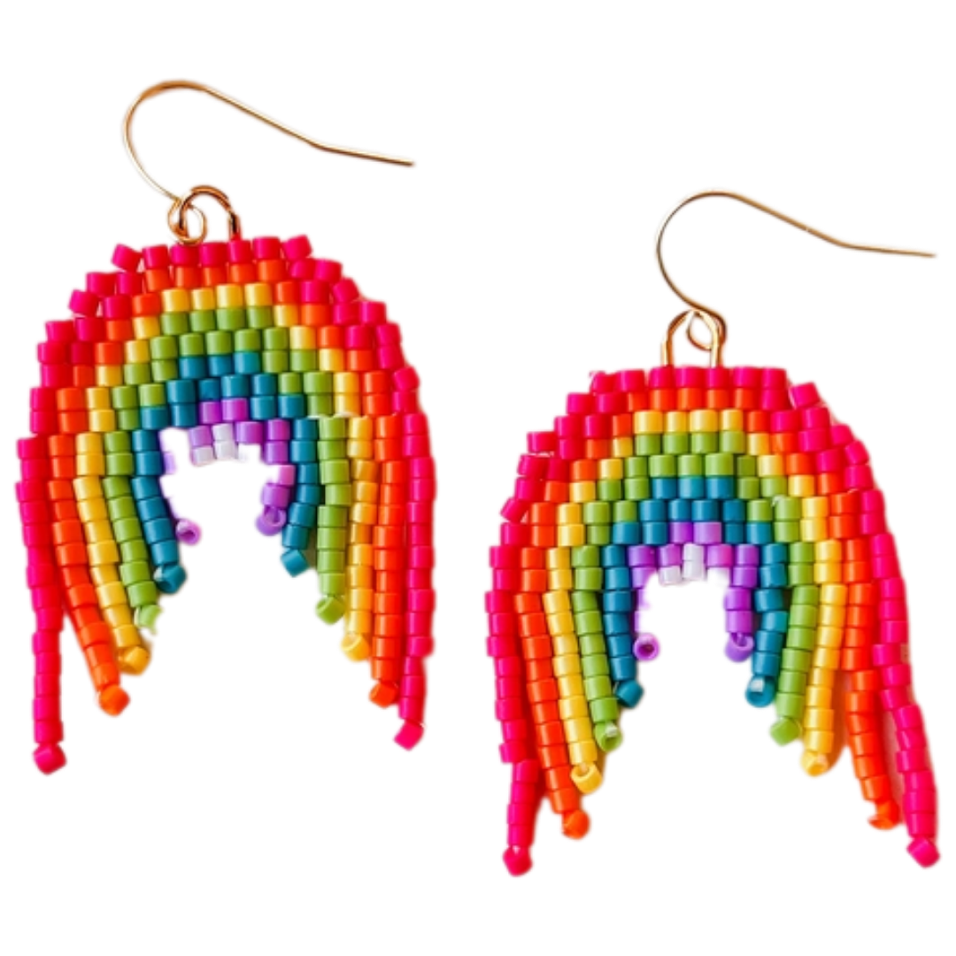 Ray Beaded Earrings