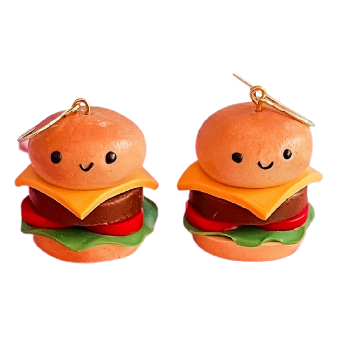 Burger Me Earrings