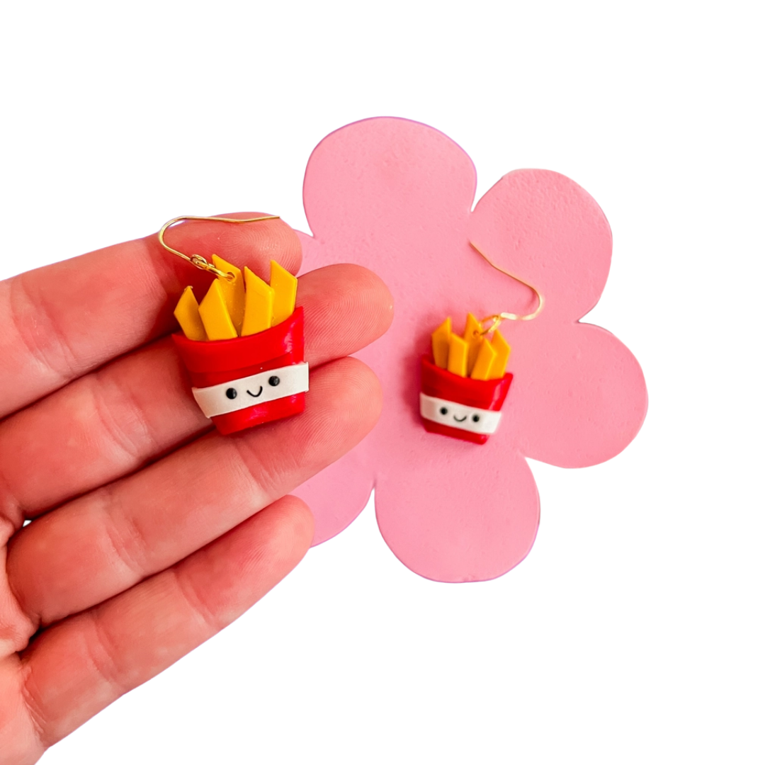 Burger Me Earrings