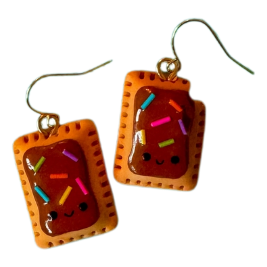 Patricia Pop Tart Earrings | Clay Earrings