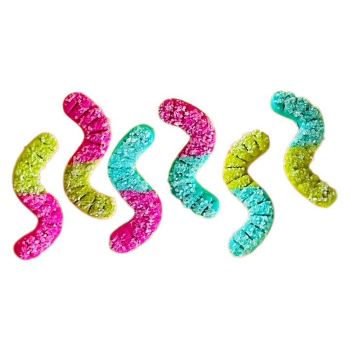 Pip’s Sour Gummy Worm Earrings