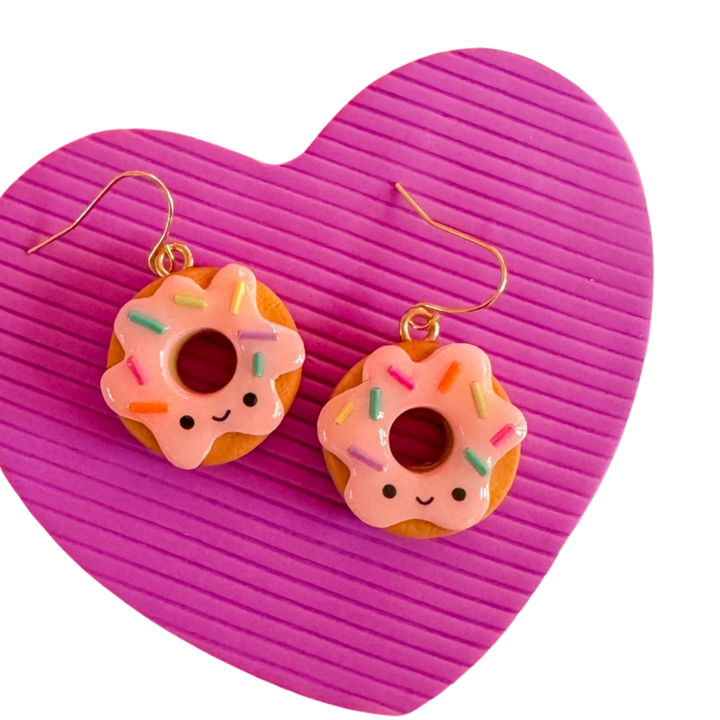 Debbie Donut | Clay Donut Earrings