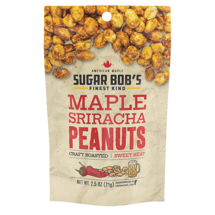 Maple Sriracha Peanuts