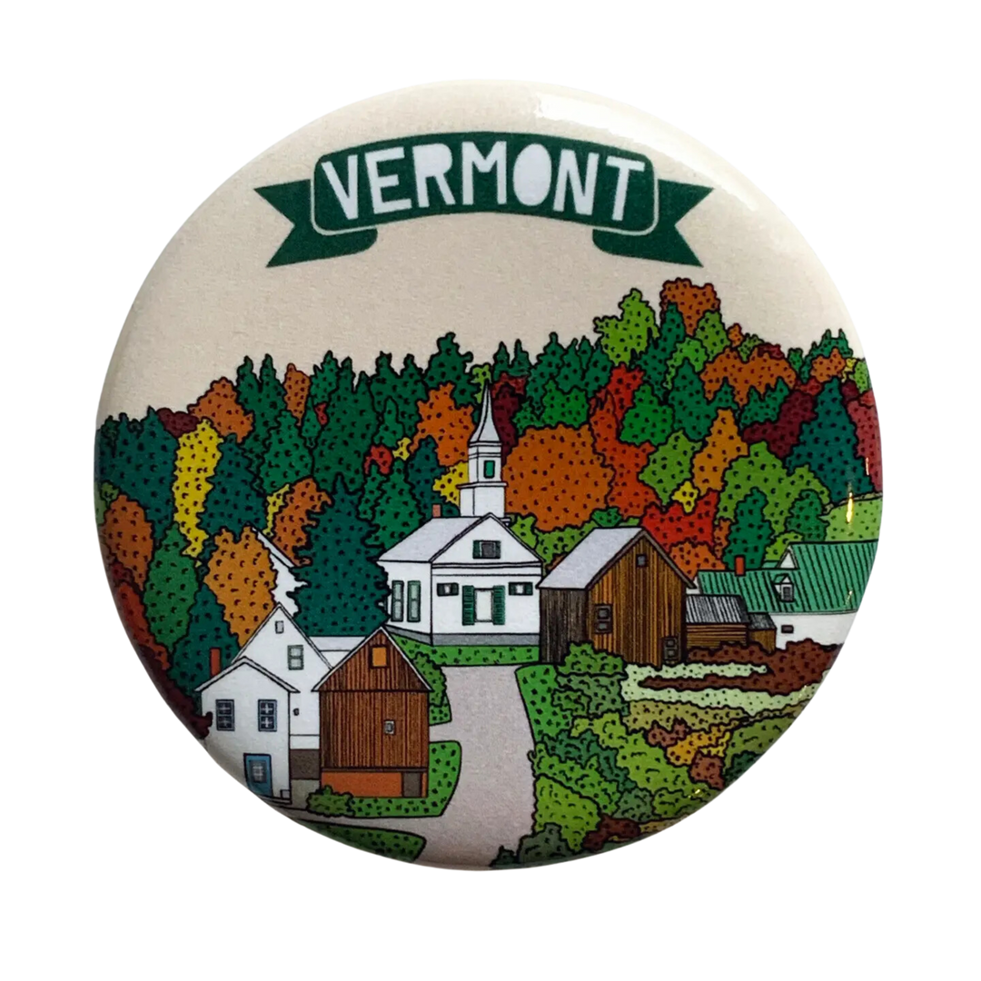 Vermont Autumn Township Magnet