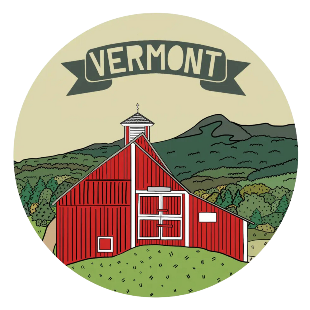 Vermont Barn Sticker