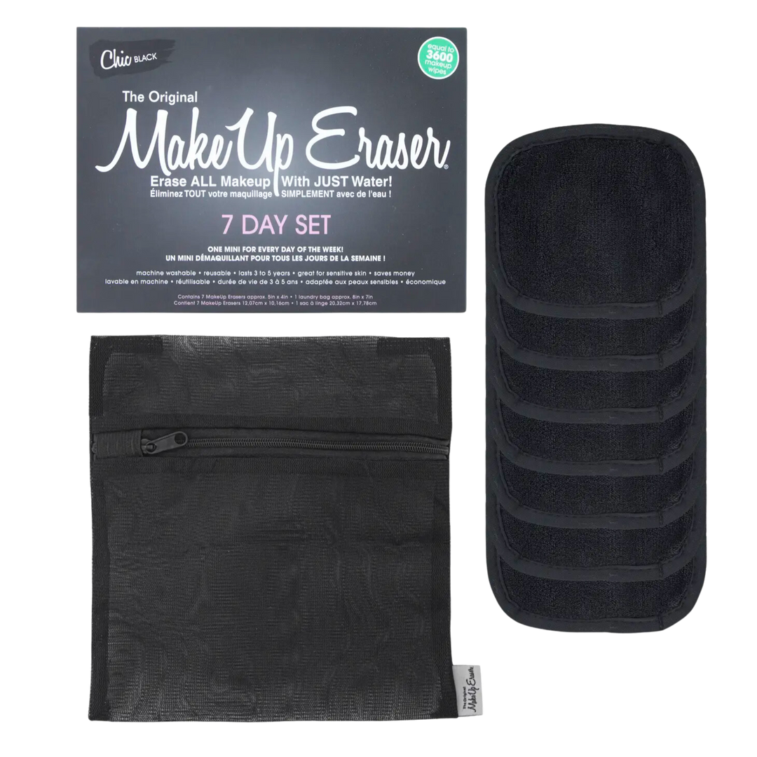 Chic Black 7-Day Set | MakeUp Eraser