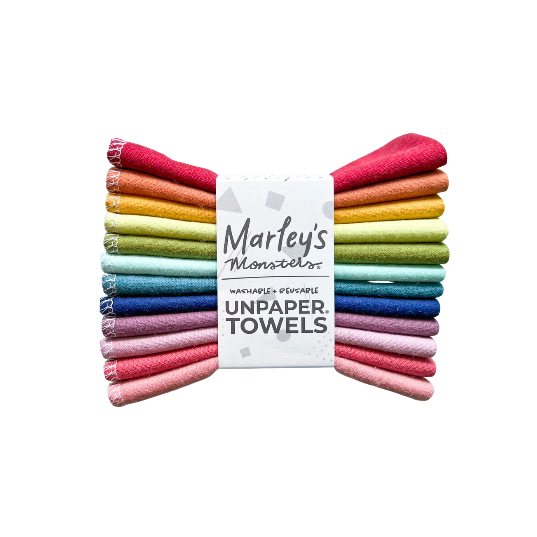 Unpaper Towel Refills: Rainbow and Color Mixes