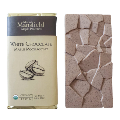 3.5 oz Organic White Chocolate Maple Mochaccino