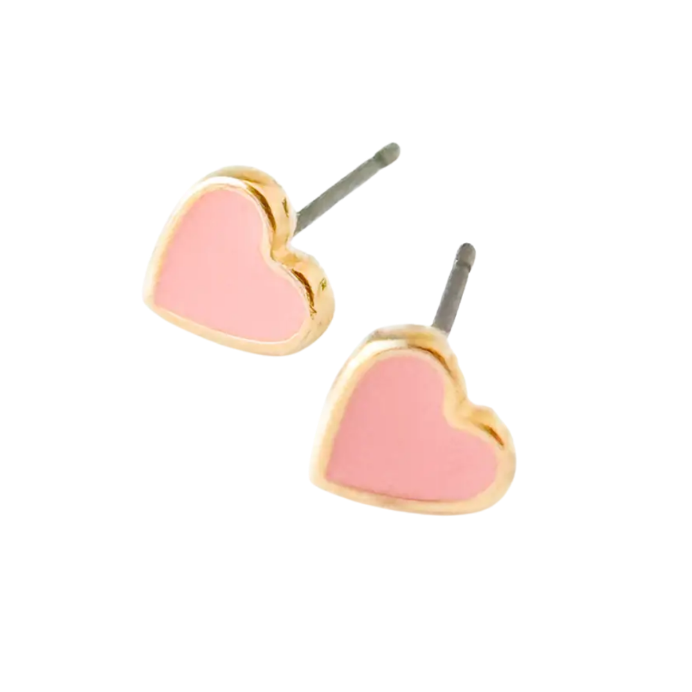 Tiny Heart Studs
