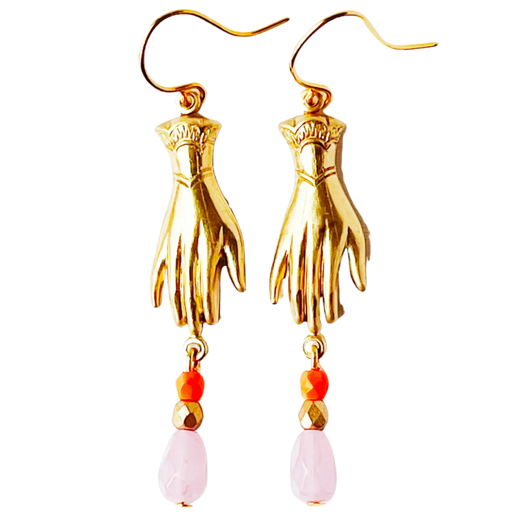 Hand Charm Earrings