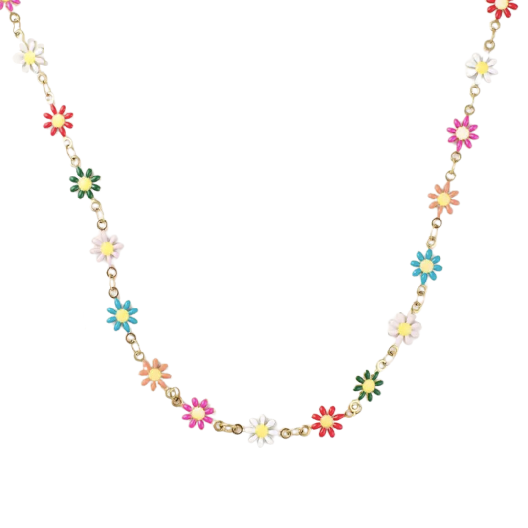 Daisy Multicolor Necklace