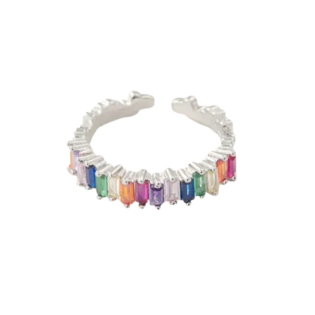 Silver Rainbow Ring
