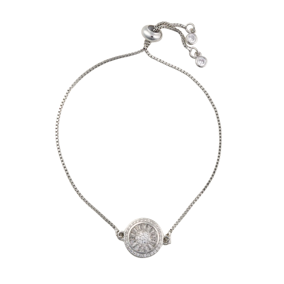 Antique Crystal Slider Bracelet