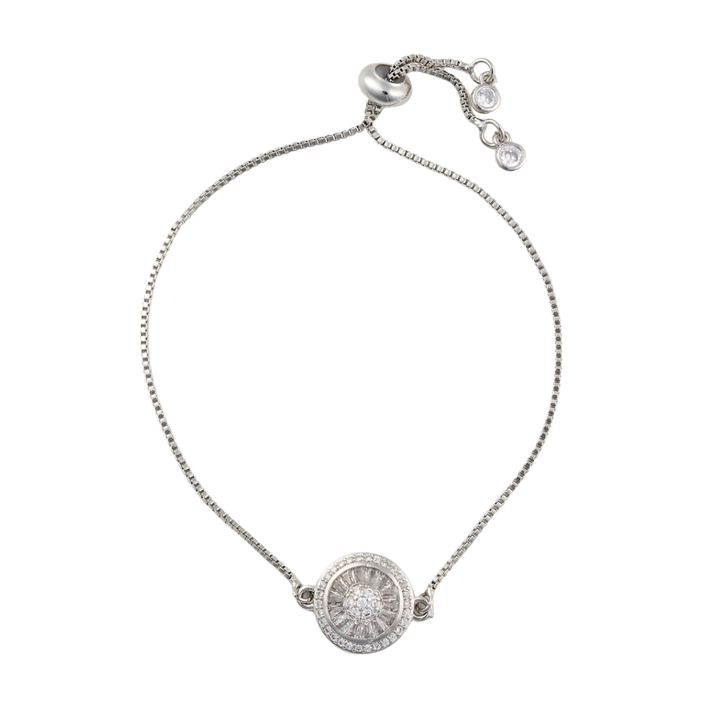 Antique Crystal Slider Bracelet