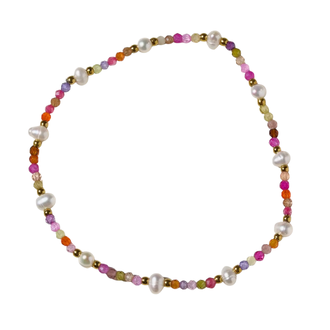 Penelope Pink Pearl Bracelet