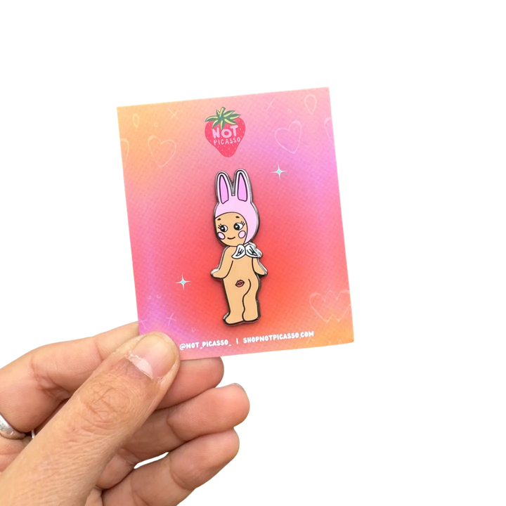 Love Bunny Enamel Pin