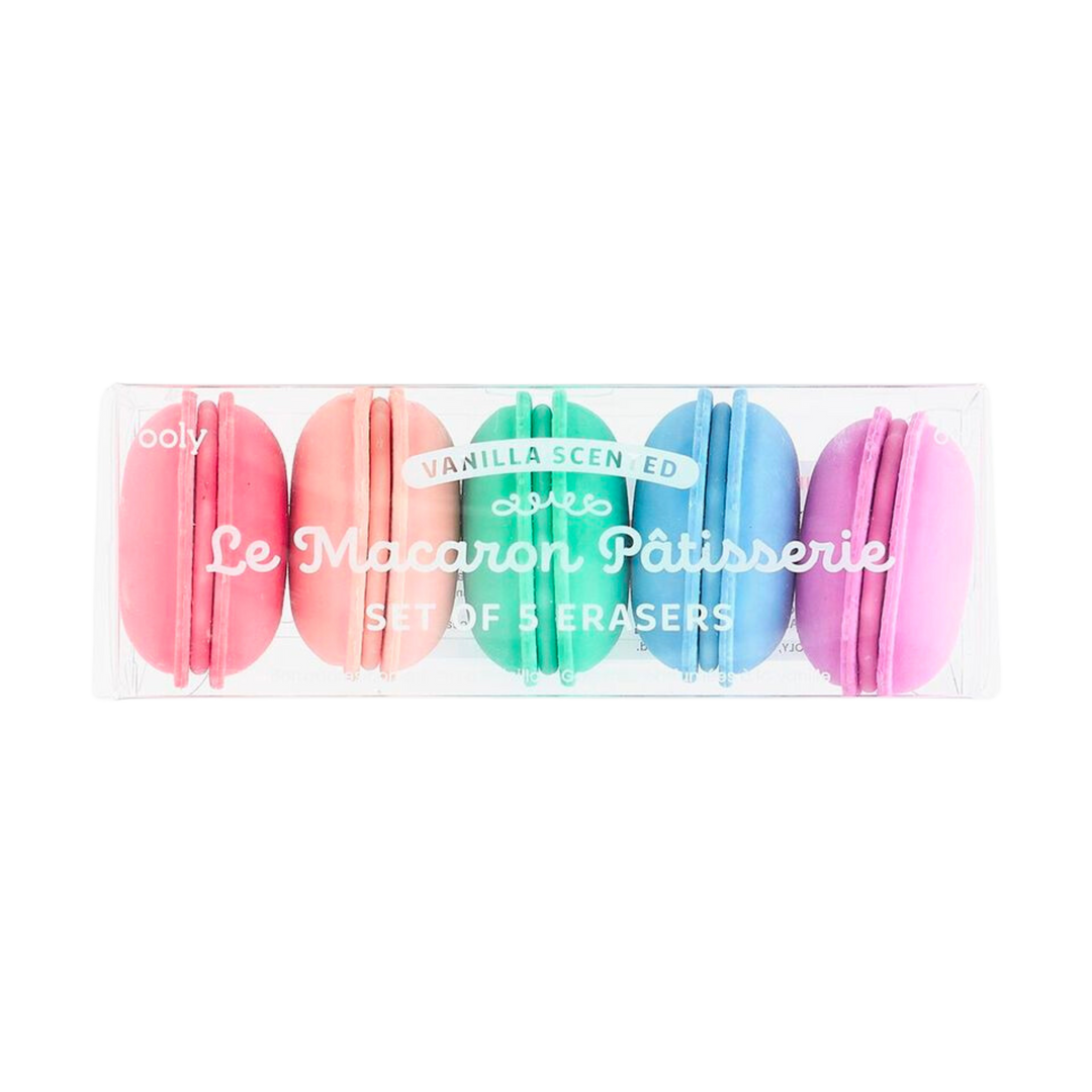 Le Macaron Patisserie Scented Eraser - Set of 5