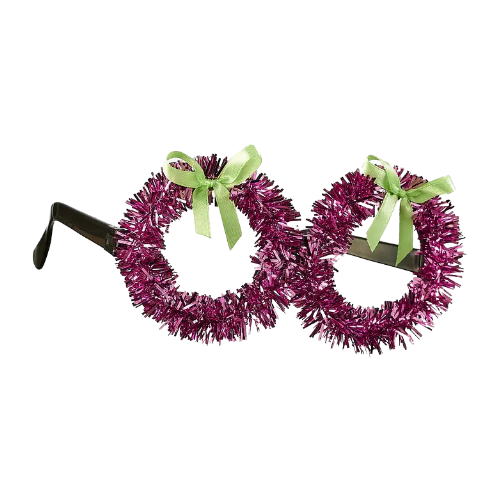 Christmas Wreath Glasses