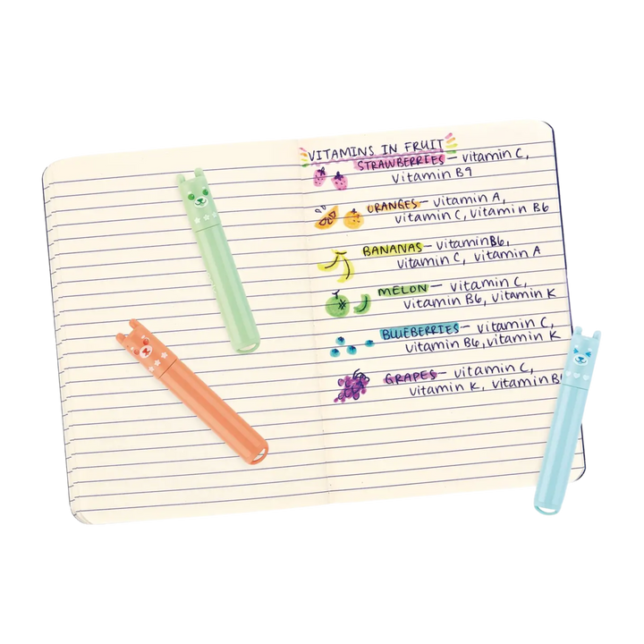 Beary Sweet Mini Scented Highlighters