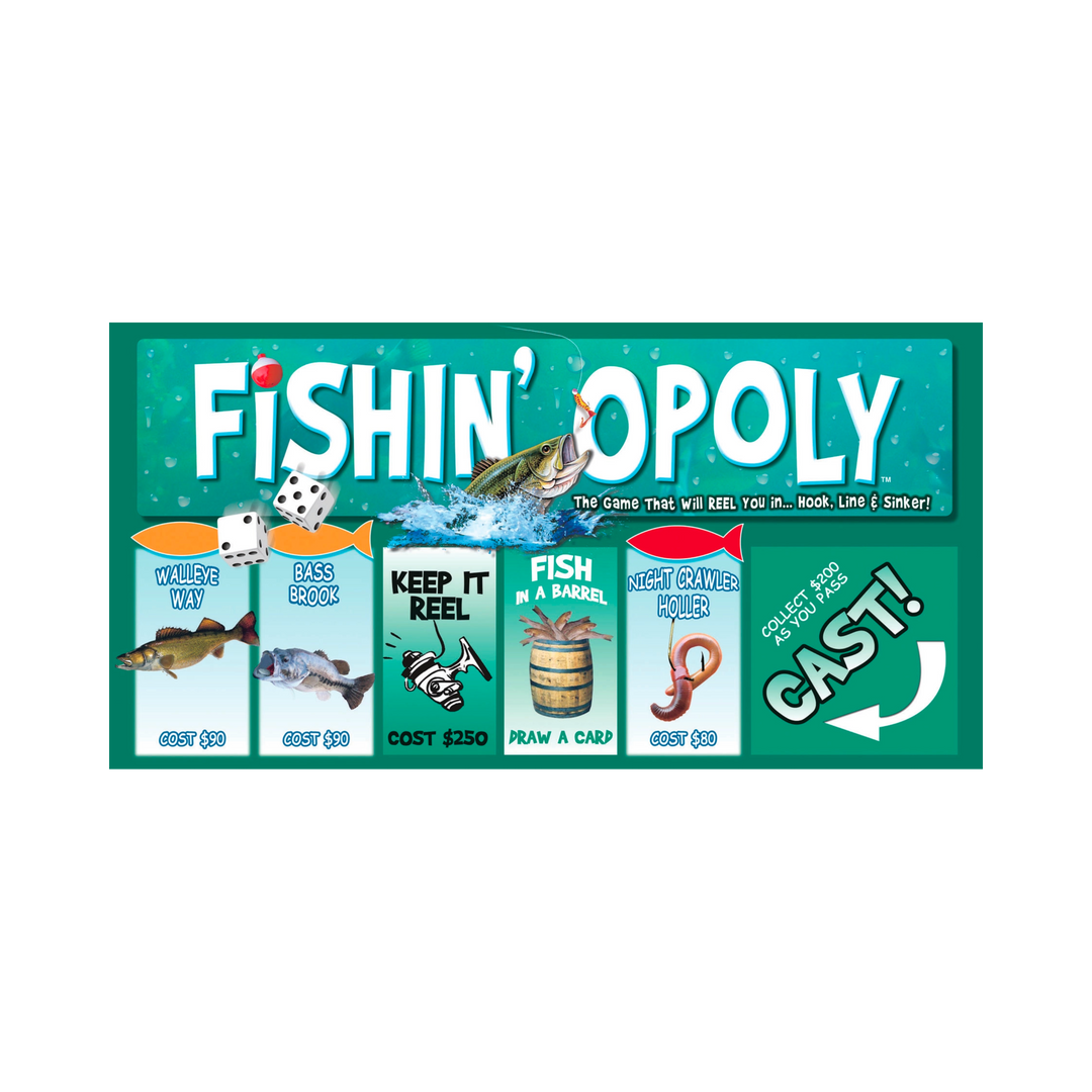 Fishin'-Opoly Board Game
