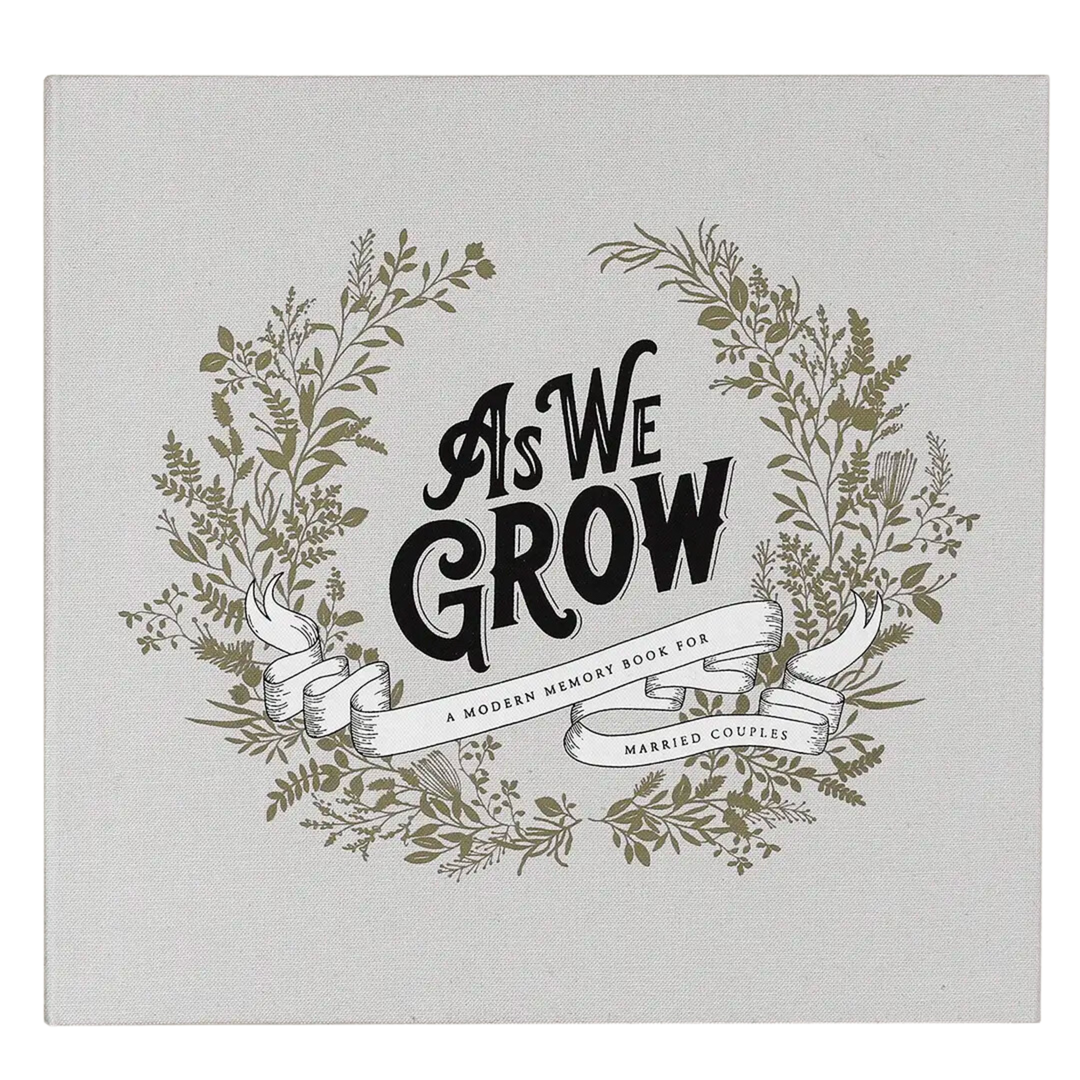 As We Grow: Memory Book For Couples