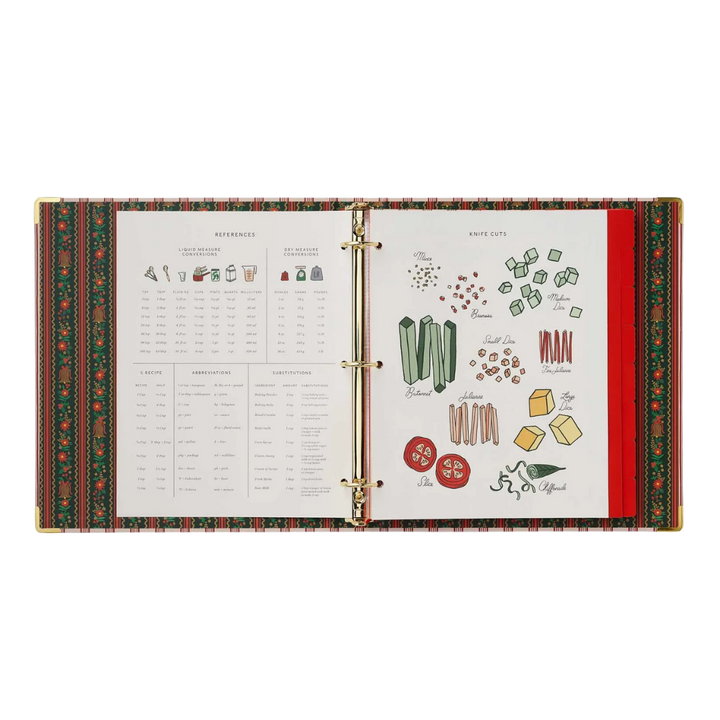 Holly Jolly Recipe Binder
