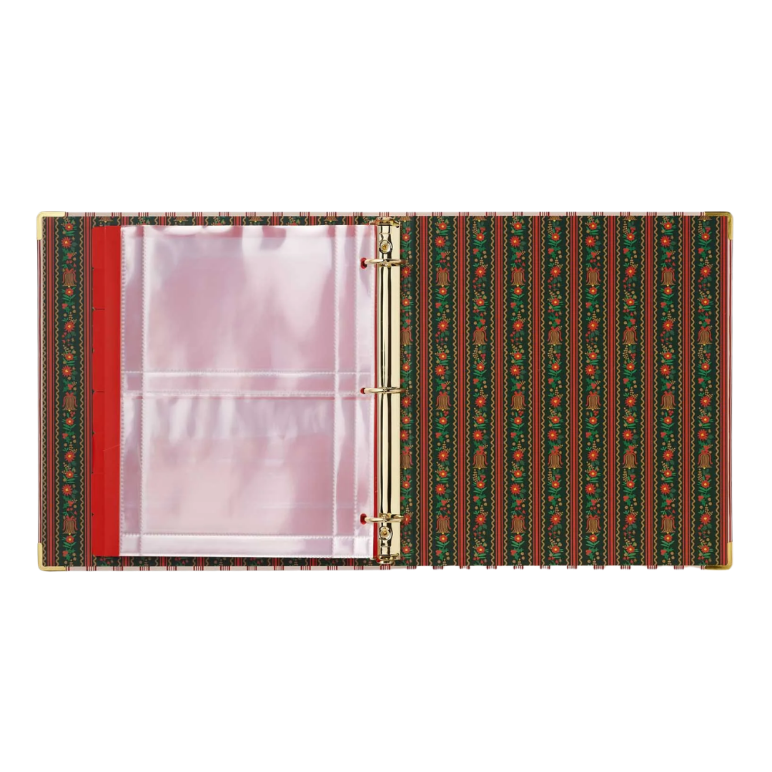 Holly Jolly Recipe Binder