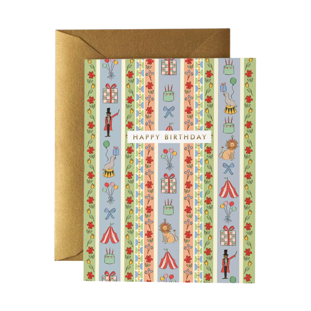 Carnival Birthday Card