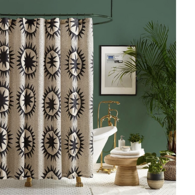 Soleil Shower Curtain By Makers Collective