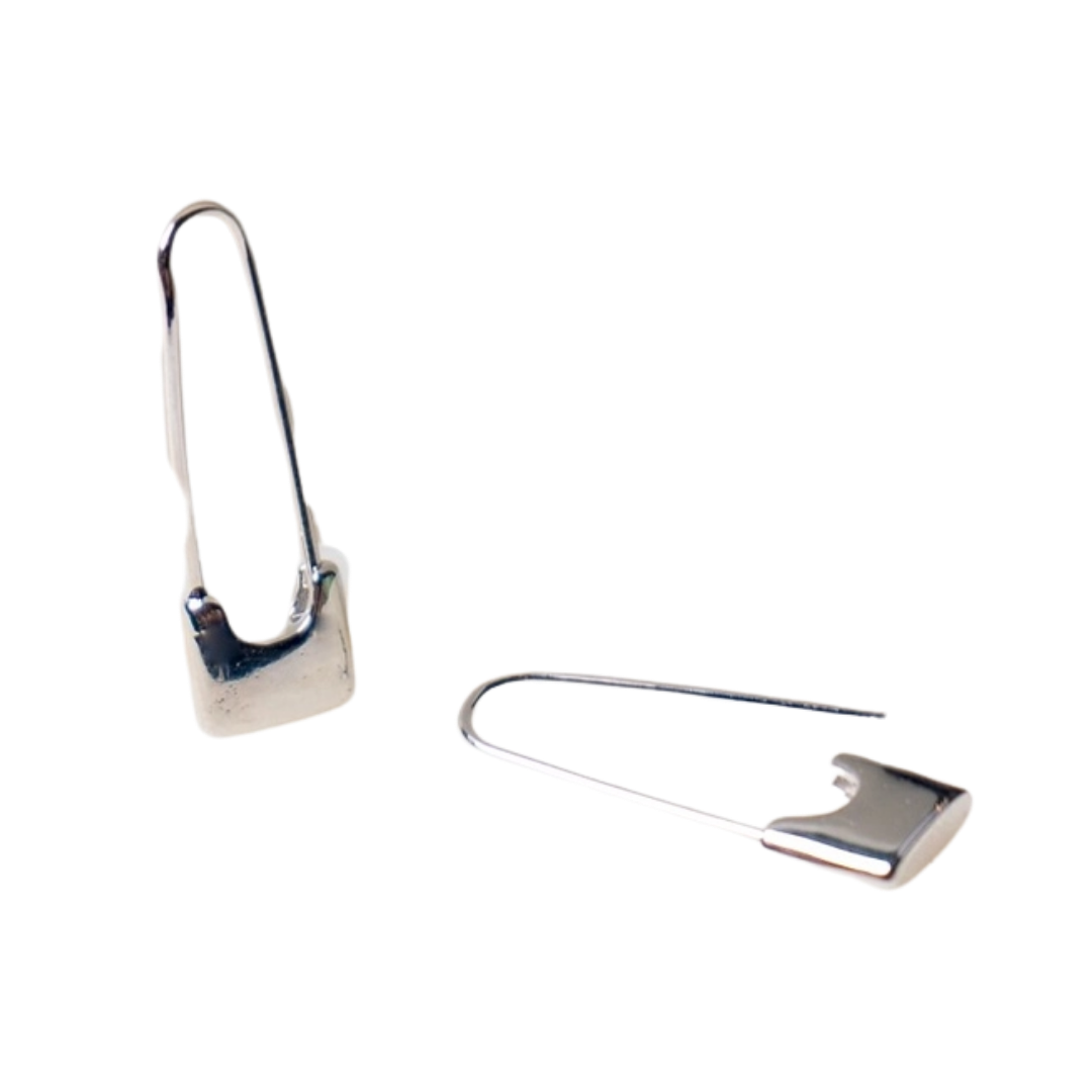 Sid Safety Pin Earrings