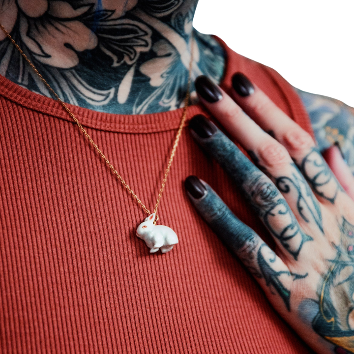 Tiny Bunny Necklace