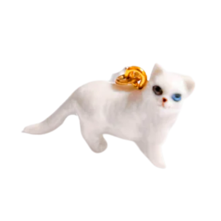 Tiny Persian Cat Necklace