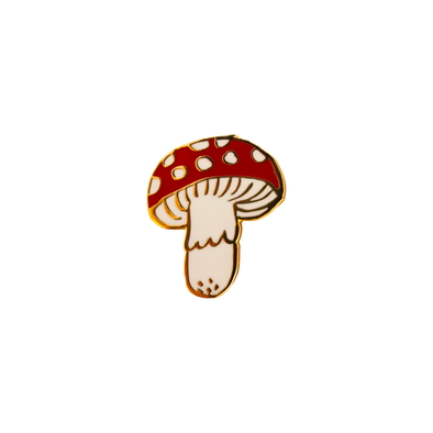 Amanita Mushroom Enamel Pin