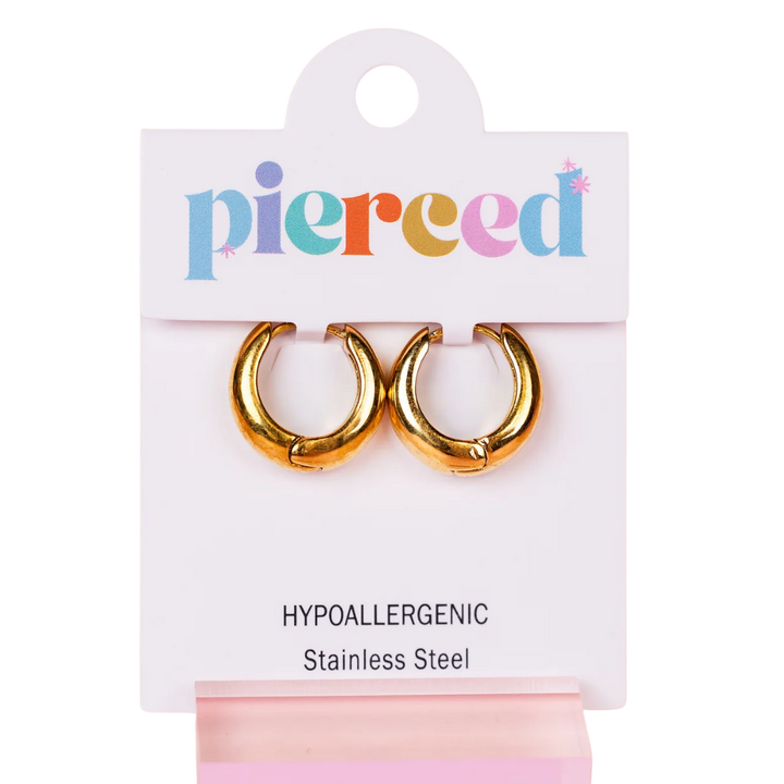 Large Teardrop Huggies