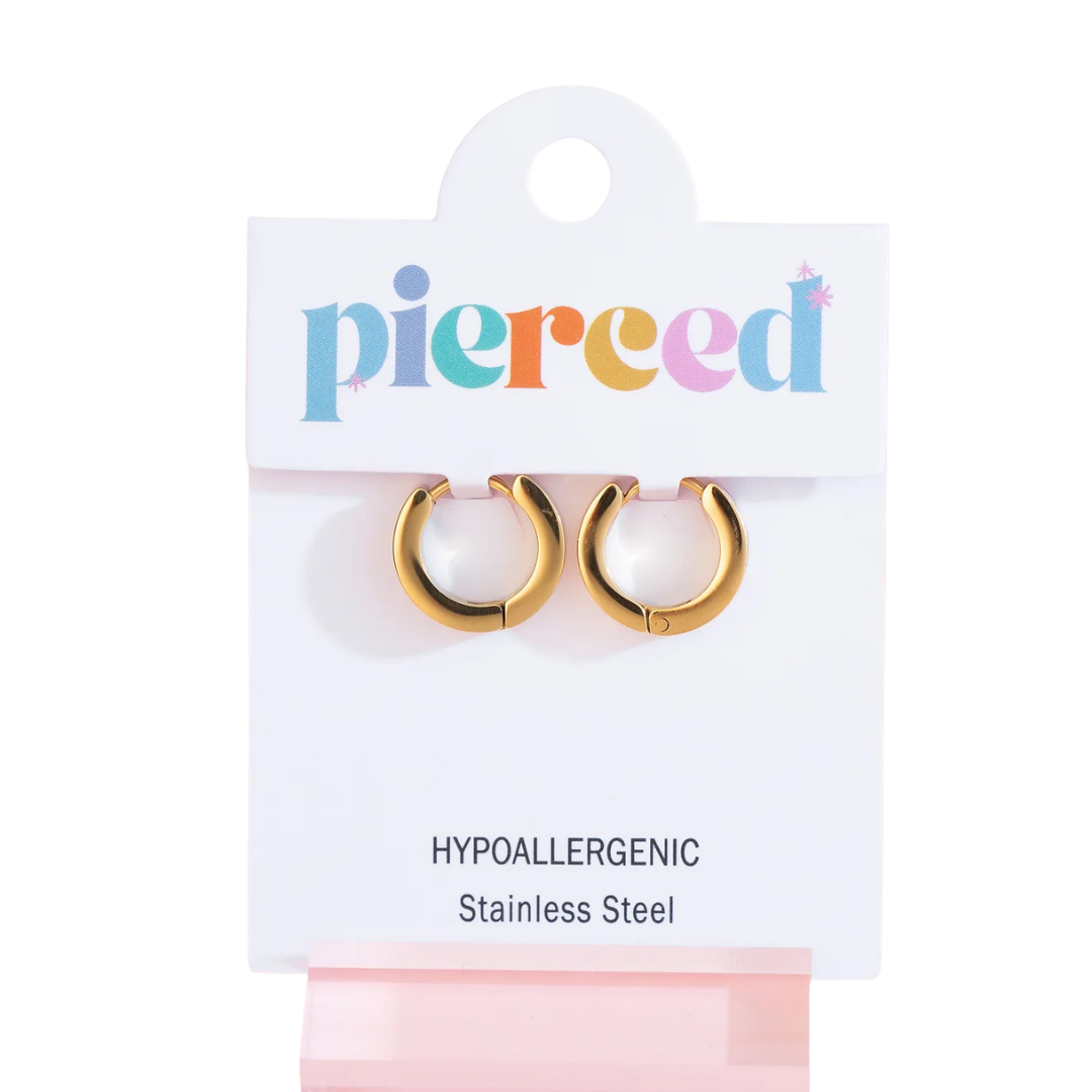 Peach Checkered Huggies