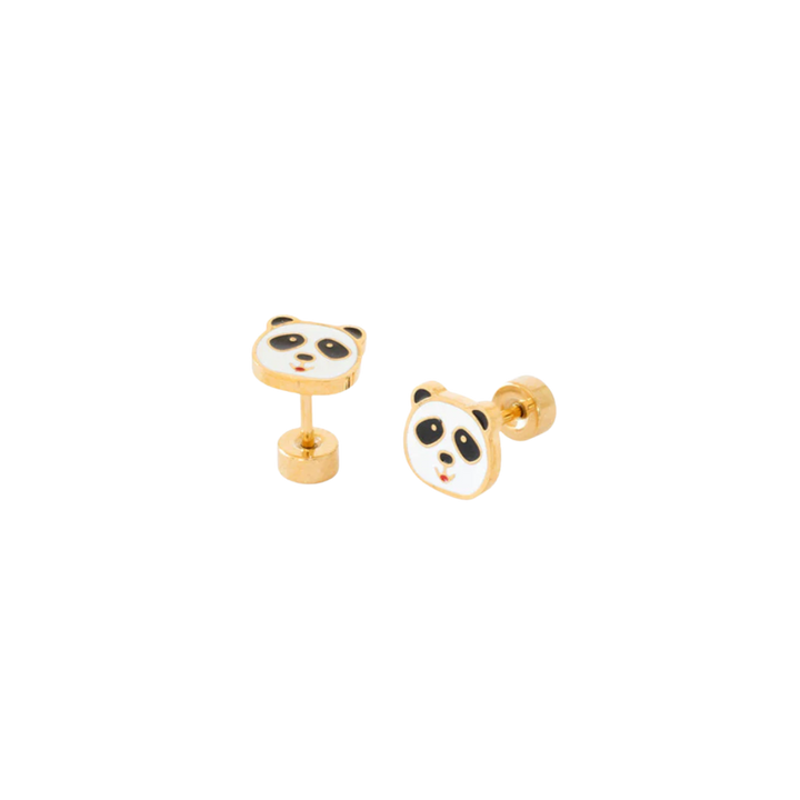 Panda Earrings