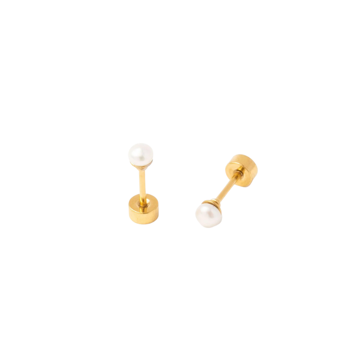 Mini Pearl Earrings