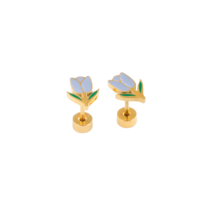 Tulip Stud Earrings