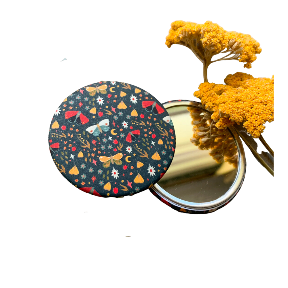 Moths Pocket Mirror