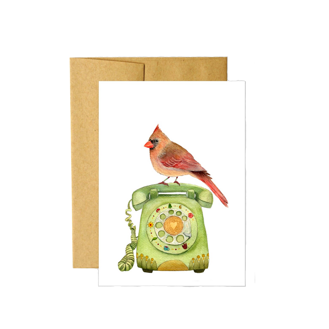 Gladys' Phone Greeting Card