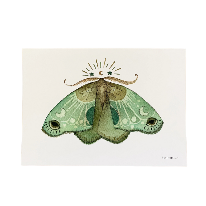 Astral Moth - Art Print