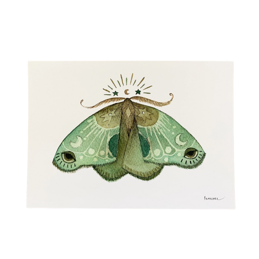 Astral Moth - Art Print