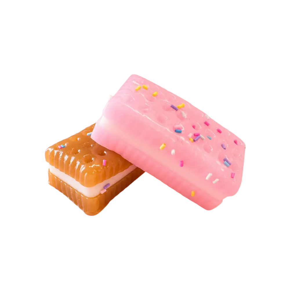 Sprinkle Ice Cream Sandwich - Taba Squishy