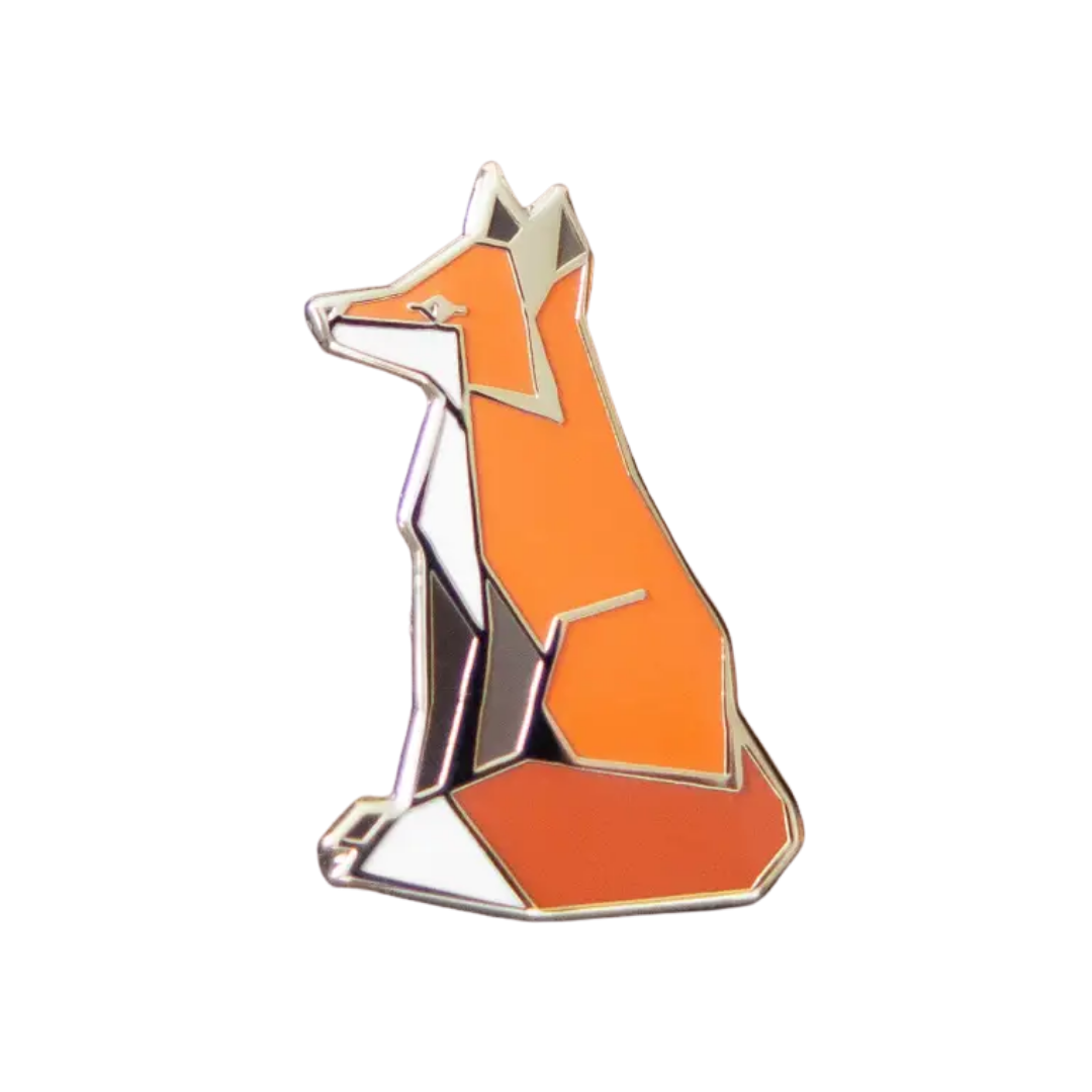 Fox Enamel Pin