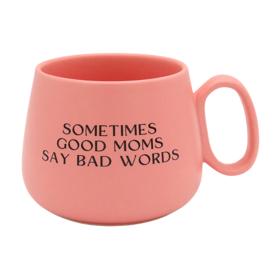 Sometimes Good Moms Say Bad Words Jumbo Cappuccino Mug