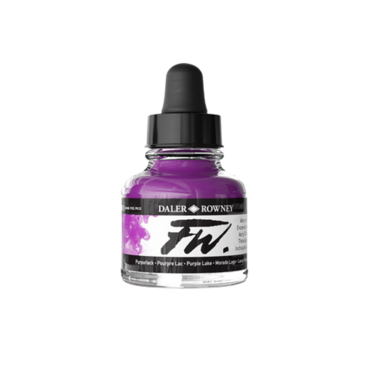 FW Liquid Acrylic Ink 1oz - Purple Lake
