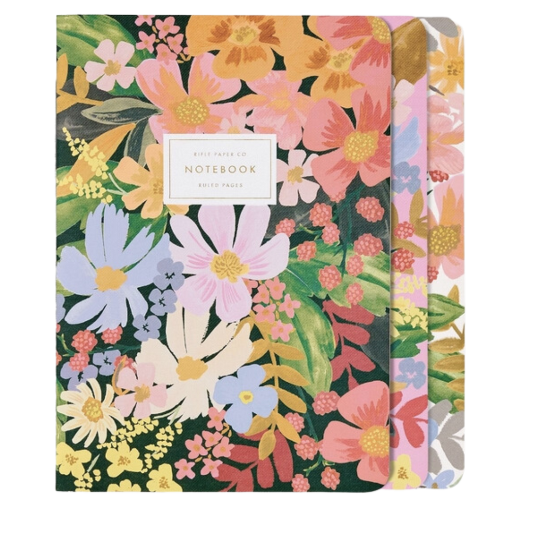 Marguerite Stitched Notebook 3 Set