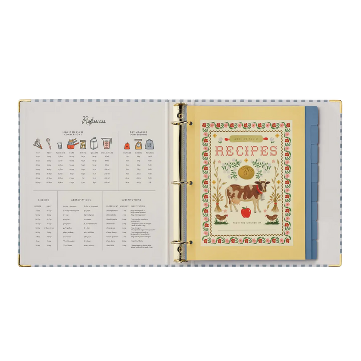 Home Sweet Home Recipe Binder